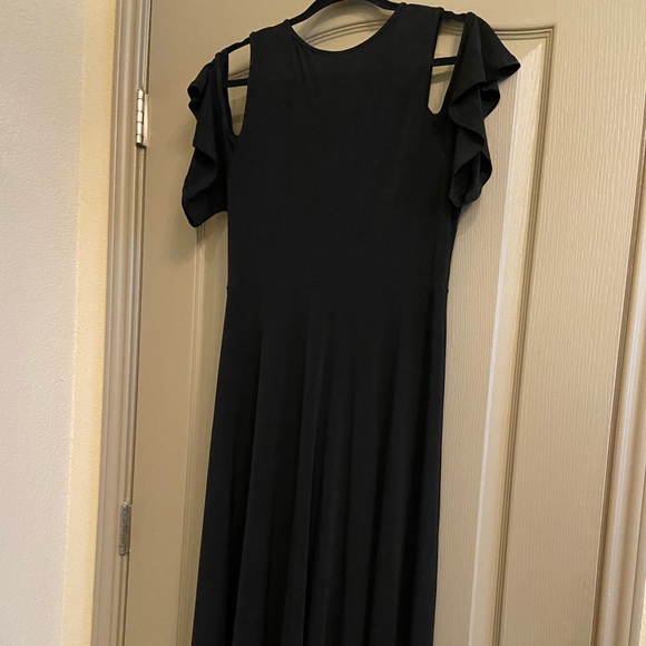 Pinkblush Maternity Cutout Sleeve Side Tie Dress Size 1x - Picture 2 of 3